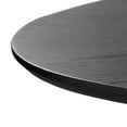 thumbnail image 5 of Eileen 72"x37"x30" Dining Table Oval Kitchen Table,Black, 5 of 5