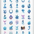 thumbnail image 4 of 35pcs-50pcs Colorful Stationery Stickers Ocean Kids Stickers Mermaid Graffiti Decals for Suitcase Luggage Phone, 4 of 9