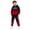 Red*, variant on RUTAYY Boys 2 Piece Set City Graphic Long Sleeve Pullover Hoodie Jogger Pants Casual Everyday Wear Outfits, Red