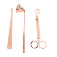 thumbnail image 4 of Candle Wick Accessory Set, Stainless Steel Incisive Quickly Extinguish Candle Snuffer Rose Gold Long Handle Wick Dipper  for Daily Use, 4 of 8
