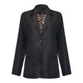 thumbnail image 5 of NARABB Women's Suit Blazers Solid Open Front Cardigan Long Sleeve Jacket Coat, 5 of 7