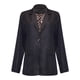thumbnail image 5 of Chaqueta de manga larga para mujer, informal, sólida, con parte delantera abierta Fridja hkj3334, 5 of 7