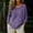 Tops-384Purple, variant on Gamivast Linen Shirts for Women Plus Size Scoop Neck Oversized Slouchy Fit Tops Soft Lightweight Breathable Basic 3/4 Sleeve Tees Lounge Weekend Fall Everyday Casual outfits