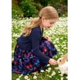 thumbnail image 5 of Aideaone Toddler Girls Dresses Sleeveless Dress with Long Sleeve Ruffle Cardigan 2 Piece Fall Outfit Set 2T-41T, 5 of 9