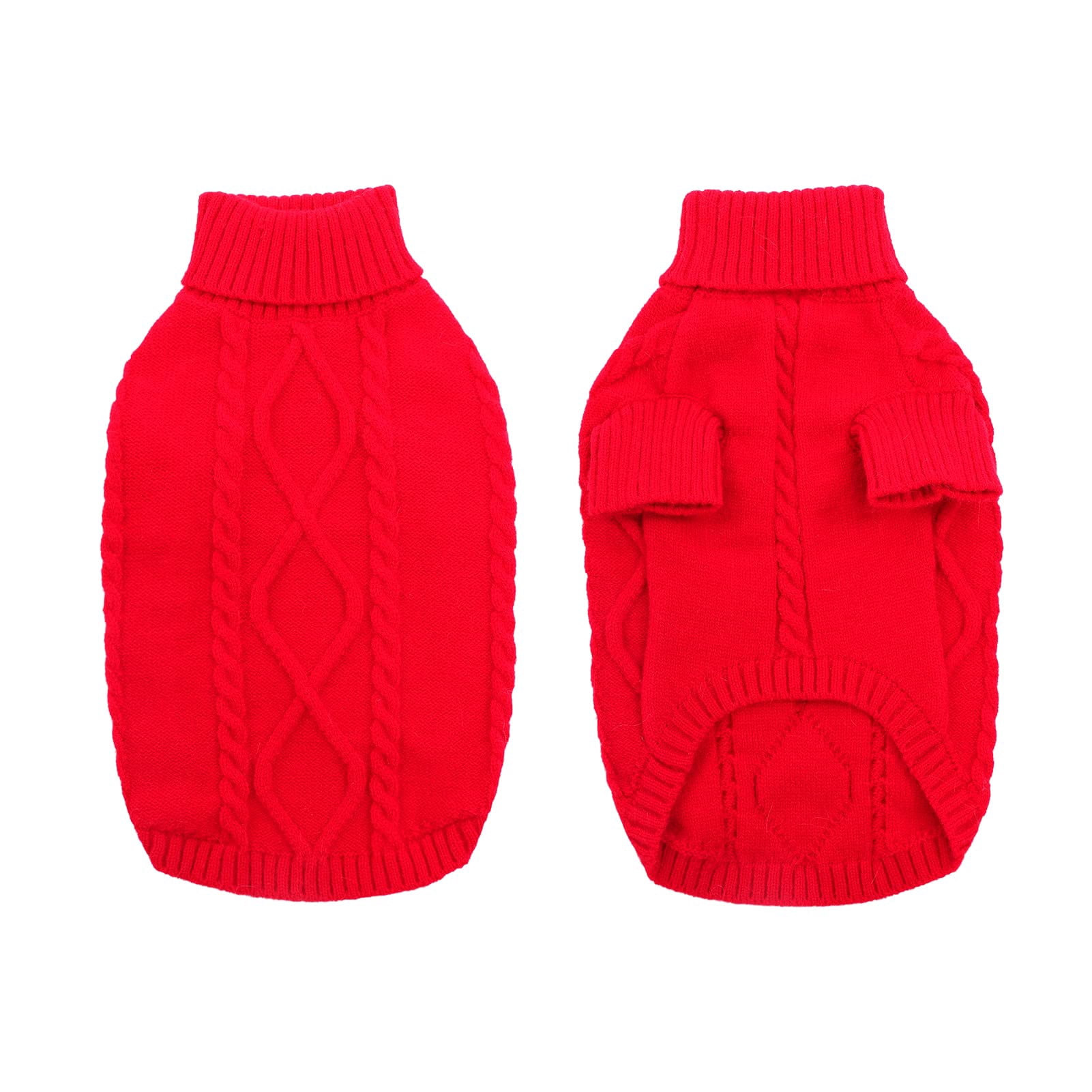 PayUSD Large Dog Sweaters,Large Dog Sweater for Pitbull Doberman,Warm Turtleneck Knitted Big Pet Sweater for Male Femal Dogs,Extra Large Size Dogs Winter Clothes