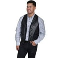 thumbnail image 3 of Scully Men's Whipstitch Lamb Leather Vest - 206-171 XX-  US, 3 of 3