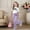 F-1067Purple, variant on ZHOGXU Big Kids Girls Outfit Bow Printed Short Sleeve Round Neck Top And Flare Leg Pants Two Piece Comfortable Fashion Sets For Daily Wear Brick Red 9-10 Years