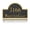 Golden, variant on Address Plaque Old Century - Personalized House Number Sign Plaque,Address Sign,House Address Numbers for Outside House,Fence,Drive Way,Apartment 1/4‘’ Thick Metal No Fading