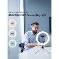 thumbnail image 2 of 10inch Selfie Ring Light Photography Led Rim Of Lamp with Mobile Holder Mounting Tripod Stand Ringlight For Live Video Stream, 2 of 5