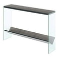 thumbnail image 2 of Convenience Concepts SoHo Table Console V en Bois Gris, 2 of 3