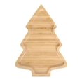 thumbnail image 1 of Christmas Tree Wooden Tray Cartoon Hat Elk Shape Rustic Farmhouse Decor Multi-functional Snack Jewelry Fruit Serving Plate Storage Holder, 1 of 10