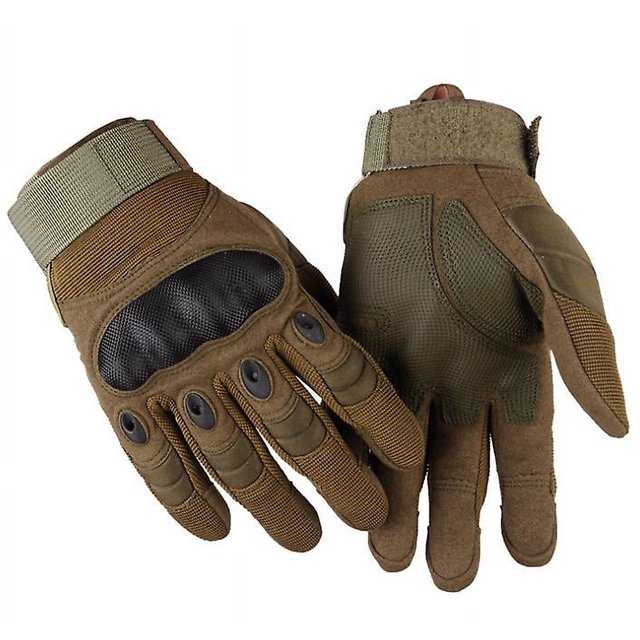 Guantes completos MACHAO guantes de ciclismo guantes tácticos guantes de montañismo Caza Verde M