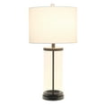 thumbnail image 2 of Elegant Designs Enclosed Glass Table Lamp, Black, 2 of 10