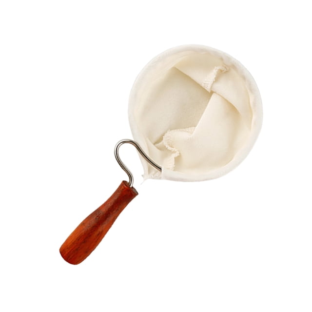 Transemion Coffee Filter Household Accessories Drink Strainer Professional Takedown Design Kitchenware Cloth Filters Filtering Bag 100mm 1Set