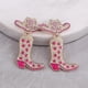 thumbnail image 3 of Pulsera de plata de ley S925 Te amo Estilo Modelos femeninos populares - Chapado en oro rosa - Código de modelo 11217 Chapado en oro rosa, 3 of 5