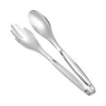 thumbnail image 1 of Pinzas para alimentos Leott plateadas, pinzas de cocina, pinzas de acero inoxidable para ensaladas, pinzas para barbacoa, utensilios de cocina para servir alimentos, 1 pinza para alimentos, ¡gran, 1 of 7