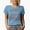 Baby Blue, variant on Howdy Pumpkin, Texas State or Texan Autumn or Fall Merch Gift, White T-Shirt, XL