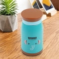 thumbnail image 3 of Taza con sorbos de acero inoxidable, capacidad de 260 ml, termo con temática de elefante azul, 3 of 7