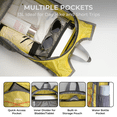 thumbnail image 4 of LAIMEIWEE Small Hiking Backpack, 13L Lightweight Foldable Travel Backpack for Men Women, Packable Daypack Hiking Bag for Camping Walking,Yellow, 4 of 8