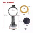 thumbnail image 2 of Air Compressor Connecting Rod Piston Ring Assembly For Oil-free Silent Air Pump Cylinder Piston Ring Set Air Pump 550W/750W/1100, 2 of 5