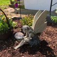 thumbnail image 3 of Arte Patio Resina Flower Fairy Sentury Senting Jardín Adornos, 3 of 9