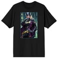 thumbnail image 4 of DC Comic Book Batgirl Character Men's Black Short Sleeve Graphic Tee-XL, 4 of 6