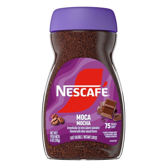 NESCAFÉ Instant Flavored Coffee, Mocha, 1 Jar (6 6 oz