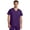 Dark Purple, variant on Fgvctg Scrubs for Men Professional Plus Size Basic Scrubs Petite V Neck Plain Scrub Shirts Nursing Scrubs Medical Uniforms with Pockets Yellow L