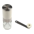 thumbnail image 4 of Stainless Steel Manual Coffee Grinder with Adjustable Conical Burr for Espresso,French Press,Pour-Over Portable,Durable,Easy-to-Use Hand Crank Mill for Home,Office,Travel,Camping, 4 of 8
