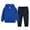 Dark Blue, variant on enyan Toddler Boy Hoodie Clothes Set Kids Girls Cotton Long Sleeve Sweatshirt Top Casual Pocket Pants Spring Fall Outfits Light Pink,5-6 Years