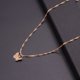 thumbnail image 1 of Tenande Venta caliente Color plata Hoja grande Perla simulada Gotas de agua Collares amp; Colgantes para mujer Accesorios de joyería Collier Tan Jianjun unisex, 1 of 2