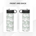 thumbnail image 3 of Yiaed White Birds Print Water Bottle with Straw Lid, Stainless Steel Double Wall Insulated Water Bottle | Leak-Proof and Spill-Proof Water Bottle, 3 of 8