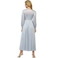 thumbnail image 4 of Velrose Lingerie Shadowline Robe de Soirée et Peignoir Set 51737/51737X, 4 of 4