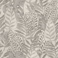 thumbnail image 3 of White & Grey Printed Leaves Tropical Wallpaper R8239, 3 of 3