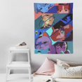 thumbnail image 5 of Dandadan Characters Tapestry Luxury Wall Hanging Tapestries Decoration For Living Room Bedroom Dormitory Mural Blanket Wall Art Tapestry, 5 of 8