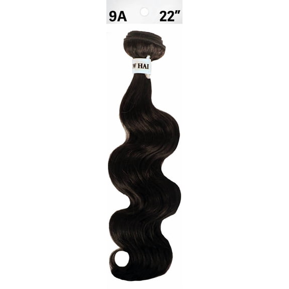 RAW 100% Virgin Human Hair Body Wave Bundle 22" - Natural Color