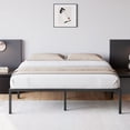 thumbnail image 7 of Metal Bed Frame Queen Size, Heavy Duty Black Bed Frame with Sturdy Steel Bed Slats and 13 Inch Storage Space, No Box Spring Needed, Easy Assembly, 7 of 7