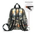 thumbnail image 5 of FORMRS School Backpack with Front Zippered Pocket 12" Student Travel Daypack, Watercolor Space, 5 of 6