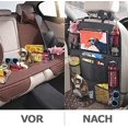 thumbnail image 2 of Organizador de coche para niños, color negro, 1 unidad para guardar accesorios en el interior del coche, soporte transparente para tableta con 10 bolsillos., 2 of 5