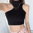 thumbnail image 4 of Women Halter Tank Tops Summer Sleeveless Basic Cami Top Shirt Slim Knit Ribbed Racerback Blouses, 4 of 4