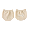 thumbnail image 1 of XmhyTop Calcetines de palma delantera, calcetines de medio dedo para mujeres, calcetines invisibles antideslizantes de silicona, 4 pares, color de piel, 1 of 5