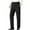 Black, variant on Brondbend Men's Dress Pants Men's Casual Pants Straight Leg Stretch High Waist Zipper Pocket Trousers Solid Casual Warm Flat Front Trousers Classic Fit Date Night Suit Pants
