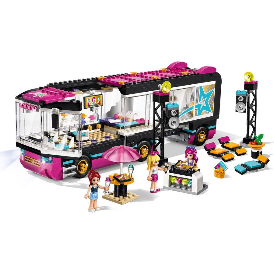 lego friends pop star bus