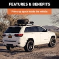 thumbnail image 3 of CURT Roof Rack Cargo Carrier, 16 sq ft Storage, Lightweight, Exterior Automotive Accessories, 3 of 6