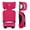 Pink, variant on Diono Airi High Back Booster Car Seat, Lightweight Foldable Travel Booster, Slim 3-Across Design, Side Impact Protection, 40-100 lbs & 43-57 in, Blue