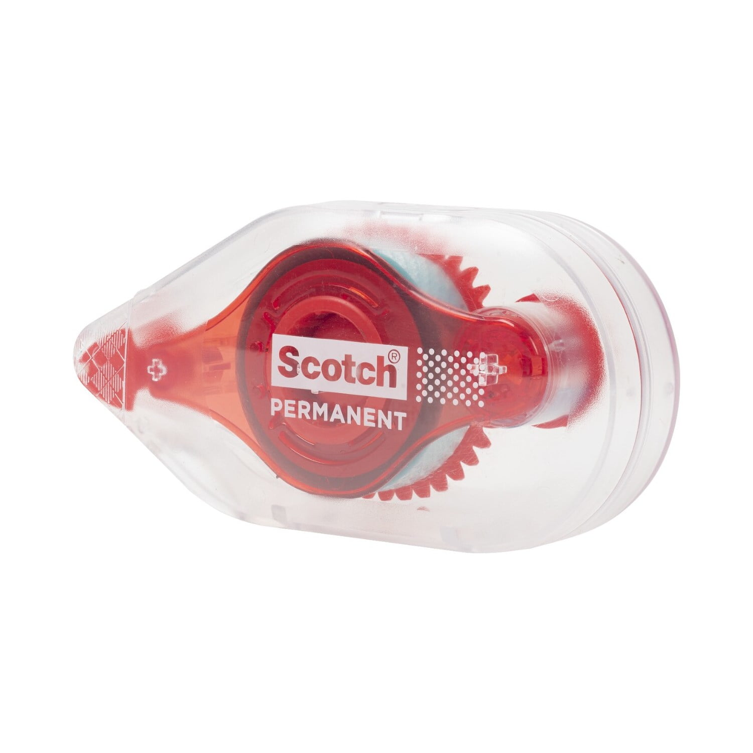 (4 pack) Scotch Adhesive Dot Roller, Clear, 1/3 in. x 49 ft, 1 Roller