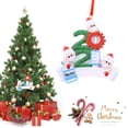 thumbnail image 2 of De Árbol De Navidad Familia Diy Saludos Escritos A Mano Colgante Regalo De Navidad Perfecto Para Vecinos, Familiares Y Amigos 2021 Colgante matsuzay HA043206-01, 2 of 6