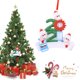 thumbnail image 2 of De Árbol De Navidad Familia Diy Saludos Escritos A Mano Colgante Regalo De Navidad Perfecto Para Vecinos, Familiares Y Amigos 2021 Colgante Guardurnaity HA043206-01, 2 of 6