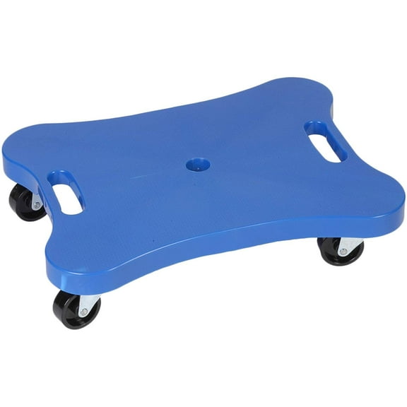 Fun and Function Plastic Scooter Board with Handles - 16 inch - Improves Balance, Posture and Coordination with Exercise for Ages 3 