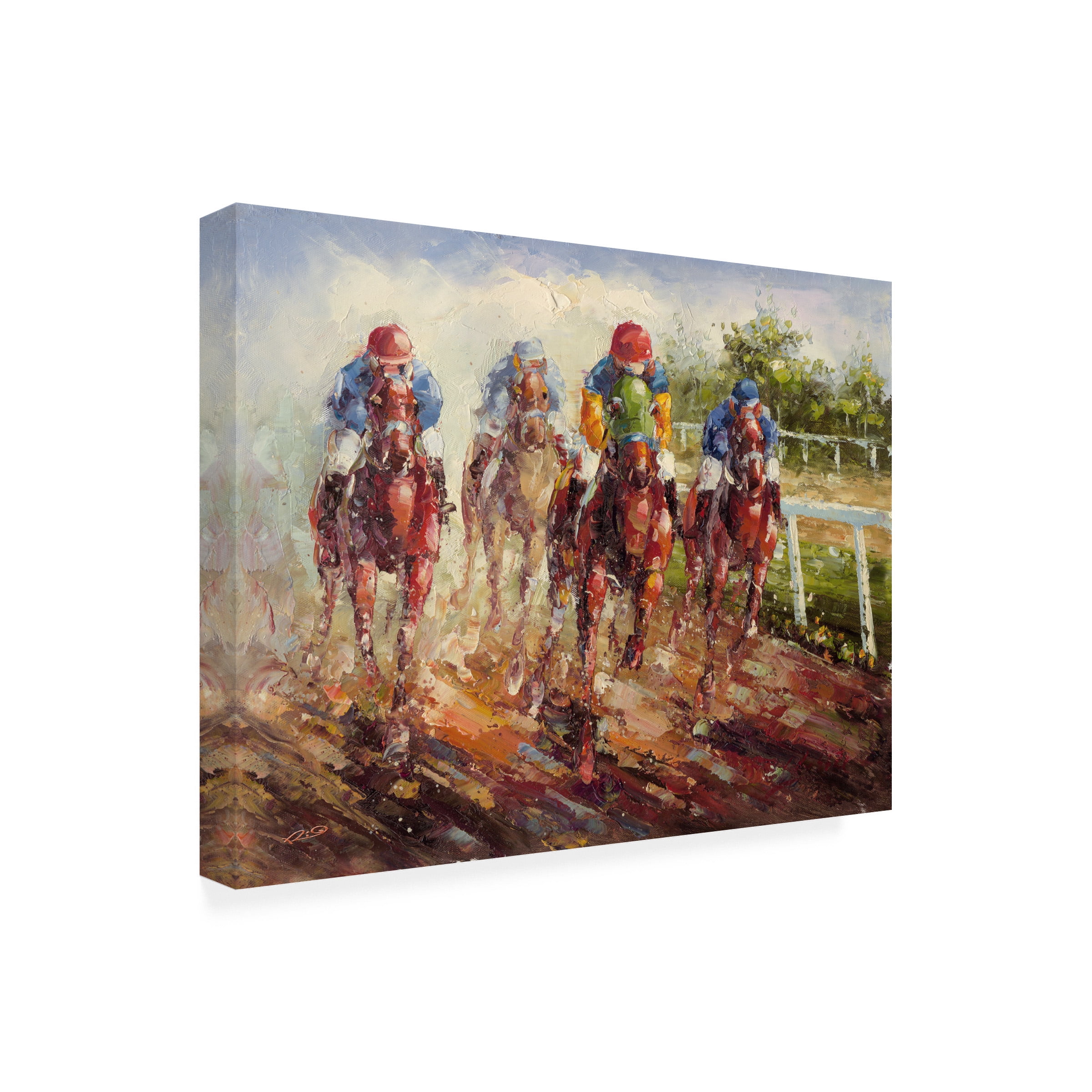Masters Fine Art 'Kentucky Derby' Outdoor All-Weather Wall Decor